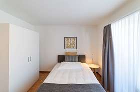 1.5 Zimmer Apartment Schlafzimmer