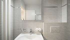 1 Zimmer Aparment Bad