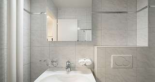 1 Zimmer Aparment Bad