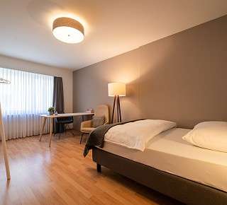 1 Zimmer Apartment Wohn Schlafzimmer