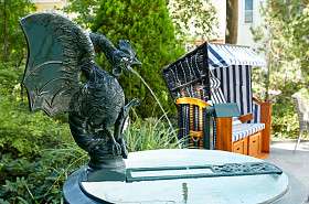 springbrunnen im garten